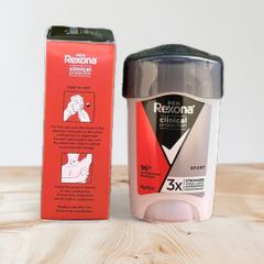 Lăn Khử Mùi Rexona Men Clinical Protection Deodorant Sport 48g - Khử Mùi Hiệu Quả, Đặc Biệt Dành Cho Nam Giới