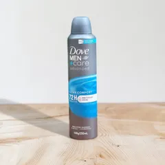 Xịt khử mùi nam Dove Men + Care Clear Comfort Anti Iritation 48H powerful protection 254ml