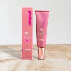Kem Nền 5in1 Lanopearl BB Cream SPF 15 Pink Beige 50ml - Trang Điểm Chống Nắng Chất Lượng Từ Úc