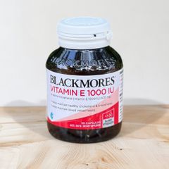 Viên uống bổ sung Vitamin E 1000IU Blackmores 30 viên