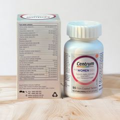 Viên uống bổ sung vitamin tổng hợp cho nữ trên 50 tuổi Centrum for women 50+ 90 viên