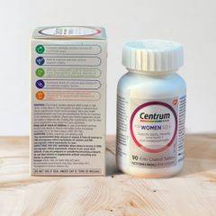 Viên uống bổ sung vitamin tổng hợp cho nữ trên 50 tuổi Centrum for women 50+ 90 viên