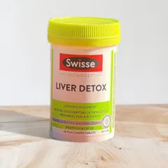 Viên Uống Bổ Gan Swisse Liver Detox 60 Viên - Hỗ Trợ Thải Độc Gan, Sản Phẩm Chất Lượng Từ Úc