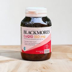 Viên uống bổ trợ tim mạch, phòng đột quỵ CoQ10 150mg Blackmores 125 viên