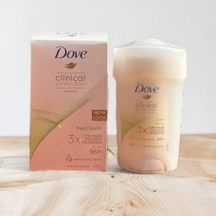 Lăn Khử Mùi Nữ Dove Women Clinic Cream Fresh Touch 45ml - Chống Mồ Hôi, Hương Thơm Nữ Tính, Sản Phẩm Chính Hãng