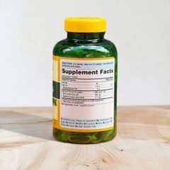 Viên uống tinh dầu hoa anh thảo Puritan’s Pride 1300mg 120 viên - Hỗ trợ sức khỏe và làm đẹp từ thiên nhiên