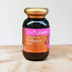Viên uống bổ sung Collagen 6in1 Inner Beauty SpringLeaf - Giúp da đàn hồi, trẻ trung, giảm nếp nhăn và tàn nhang - 90 viên