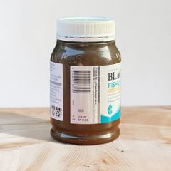 Viên uống dầu cá Fish Oil 1000 Odourless Blackmores 200 viên - Hỗ trợ tim mạch, bổ sung Omega 3 cho sức khỏe tốt hơn