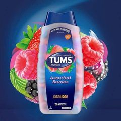 Viên nhai hỗ trợ dạ dày Tums Extra 200-265 viên của Mỹ