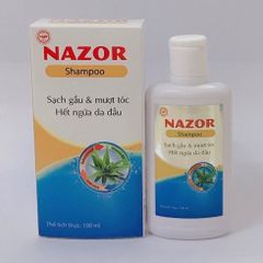 Dầu Gội Nazor Chống Gàu 100ml - Khôi Phục Tóc Khô, Mượt Mà, Ngứa Da Đầu - Giảm Rụng Tóc Hiệu Quả