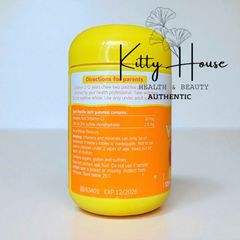 Kẹo gum Nature's Way Kids Smart Vita Gummies Vitamin C & Zin C lọ 120 viên