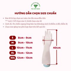Găng Tay Cao Su Nitrile A1 Màu Hồng 16 Inch - 10 Đôi Túi Zip An Toàn Chống Dị Ứng Phù Hợp Vệ Sinh và Làm Bếp
