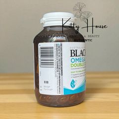 Viên uống Blackmores Omega Mini Double Concentrate không mùi 200 viên - Dầu cá Omega 3 hỗ trợ sức khỏe tim mạch và thị lực