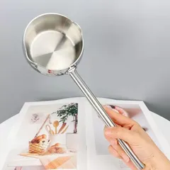 Quánh Gáo Dừa Chockmen 10cm - Thiết Kế Độc Đáo, Đa Năng, Inox Cao Cấp, Phù Hợp Nấu Ăn Nhỏ và Múc Nước, An Toàn Sức Khỏe