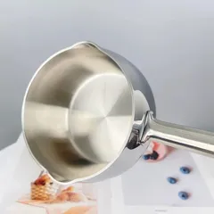 Quánh Gáo Dừa Chockmen 10cm - Thiết Kế Độc Đáo, Đa Năng, Inox Cao Cấp, Phù Hợp Nấu Ăn Nhỏ và Múc Nước, An Toàn Sức Khỏe