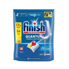 Viên rửa chén bát Finish Quantum Đức 64v 85v 100v