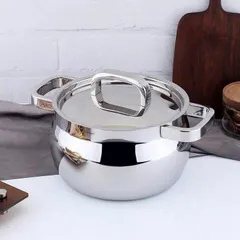 Nồi Quai Vuông Chockmen - Inox Chống Oxy Hoá, Thiết Kế An Toàn, Dễ Vệ Sinh, Dùng Được Bếp Từ, Nấu Ăn Ngon Hơn