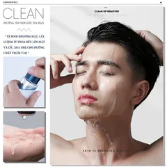 Nước Cân Bằng Toner Giàu Khoáng Dành Cho Da Dầu Unisex Blueman 100ml - Làm Dịu Da, Cấp Ẩm Tối Ưu, Chống Lão Hóa