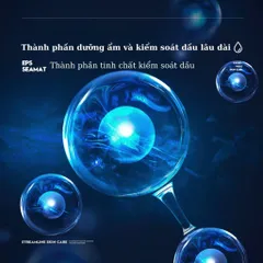 Bộ chăm sóc da nam Blueman Skin Pro - Sữa rửa mặt, toner, serum dưỡng ẩm làm sạch và phục hồi hư tổn, phù hợp cho da dầu