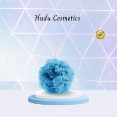 Bông Tắm Tròn Cao Cấp Màu Xanh Dương BlueMan - Bông Tắm Massage Tạo Bọt Mềm Mại, Làm Sạch Da Chết và Dưỡng Ẩm Da 20gr