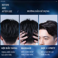Dầu Xả Nam Blueman 210g - Phục Hồi Tóc Chắc Khỏe, Dưỡng Ẩm, Bảo Vệ Tóc Khỏi Tác Hại Môi Trường - Hudu Cosmetics