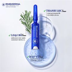 Serum Giảm Mụn Blueman 5g - Giảm Mụn Mờ Thâm Ngừa Sẹo Dưỡng Da Hiệu Quả - Hudu Cosmetics