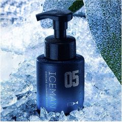 Sữa Rửa Mặt Nam Da Dầu Trắng Da Ngừa Mụn Thương Hiệu Blueman Iceman 180ml Dạng Bọt - Hudu Cosmetics