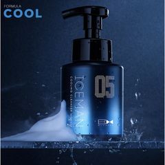 Sữa Rửa Mặt Nam Da Dầu Trắng Da Ngừa Mụn Thương Hiệu Blueman Iceman 180ml Dạng Bọt - Hudu Cosmetics