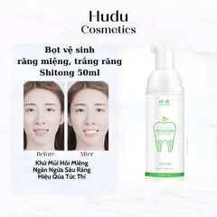 Nước súc miệng Shitong bọt đánh răng ngăn ngừa nhiệt miệng, hôi miệng, sâu răng - Hudu Cosmetics