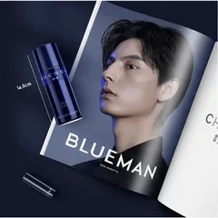 Sáp Vuốt Tóc Nam Blueman - Keo Xịt Giữ Nếp Lâu, Tăng Độ Phồng, Hương Thơm Dễ Chịu, 90g