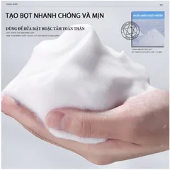 Xà Phòng Rửa Mặt Blueman 80g - Làm Sạch Da, Trắng Da, Giảm Mụn, Muối Biển Thiên Nhiên, Sản Phẩm Chăm Sóc Da Mặt Chất Lượng