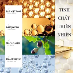 Son Dưỡng Môi Nam BlueMan - Dưỡng Ẩm Không Bóng Nhờn, Giữ Môi Mềm Mại và Đầy Sức Sống - Hudu Cosmetics