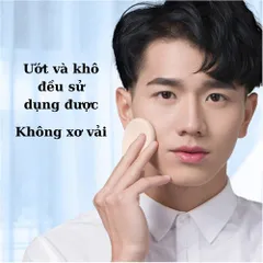 Bông Đánh Phấn Trang Điểm - Mút Tán Kem Bông Trang Điểm Kem Nền Mềm Mại Blueman - Hudu Cosmetics
