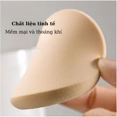 Bông Đánh Phấn Trang Điểm - Mút Tán Kem Bông Trang Điểm Kem Nền Mềm Mại Blueman - Hudu Cosmetics