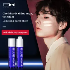 Kem che khuyết điểm cho nam Light Makeup kem nâng tone da, chống nắng Blueman 50ml - Hudu Cosmetics