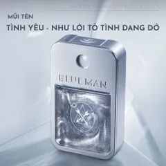 Nước Hoa Nam Thơm Lâu Blueman - Nước Hoa Mini Cho Nam Hương Thơm Lịch Lãm 30ml - Hudu Cosmetics