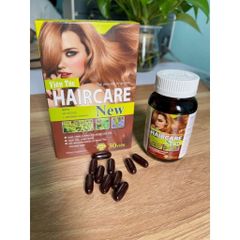 Viên Uống Haircare New - Hỗ Trợ Mọc Tóc Chắc Khỏe, Giảm Rụng Tóc Từ Thiên Nhiên - Lọ 30 Viên Biotin 100mcg