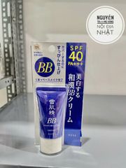 Kem trang điểm Kose Sekkisei White BB Cream Nhật Bản - Tạo tự nhiên, che khuyết điểm, chống nắng và cấp ẩm cho mọi loại da