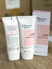 Kem Chống Nắng SJM Medical Anti-Uv Perfect Sunscreen 60G - Bảo vệ da SPF 50+ PA+++ chống nắng hiệu quả và nhẹ nhàng, mỹ phẩm chăm sóc da hàng đầu.