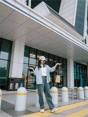 Quần Jean Ống Rộng Nữ Baggy Eo Cao Chất Liệu Cotton Bền Màu Wash Xám - Phong Cách Thời Trang Cực Chất