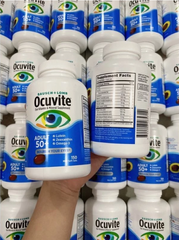 Viên Uống Bổ Mắt Ocuvite Eye Vitamin Dinh Dưỡng cho Người Trên 50 Tuổi - Giúp Bảo Vệ và Cải Thiện Sức Khỏe Mắt