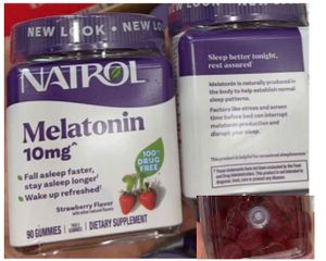 Kẹo Dẻo Ngủ Ngon Natrol 10mg Vị Dâu, Hỗ Trợ Giấc Ngủ Sâu, Khó Ngủ, 90 Viên - Hàng Nhập Mỹ, Dễ Uống, Tự Nhiên