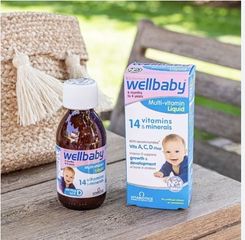 Siro bổ sung Vitamin Wellbaby 14 Vitamin Minerals - 150ml