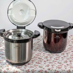 Nồi Ủ Thermos Nhật 4.5L - Giữ Nhiệt Cao Cấp, Tiết Kiệm Điện, Dùng Được Với Mọi Loại Bếp, Thép Không Gỉ, Dễ Vệ Sinh