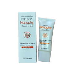 Kem Chống Nắng Lovita Nanophy Desun SPF50 PA+++ - Bảo Vệ Da Dầu Mụn, Ngăn Lão Hóa, Dưỡng Ẩm, 50ml Nhật Bản