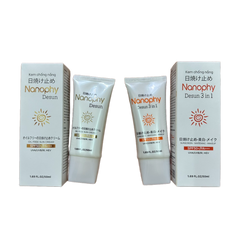 Kem Chống Nắng Lovita Nanophy Desun SPF50 PA+++ - Bảo Vệ Da Dầu Mụn, Ngăn Lão Hóa, Dưỡng Ẩm, 50ml Nhật Bản