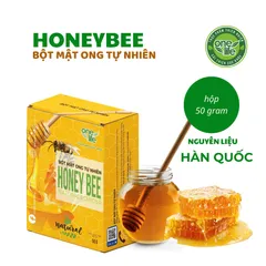 Bột Mật Ong Nguyên Chất OneLife 50gr - Ngọt Tự Nhiên, Tiện Dụng, Thay Thế Đường, Lành Mạnh Cho Gia Đình