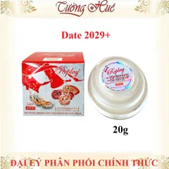 Kem Dưỡng Trắng Da Cao Cấp REPLAY Tinh Chất LINGZHI & Đông Trùng Hạ Thảo 20g - Chống Nhăn, Làm Mờ Nám, Sáng Da Tự Nhiên