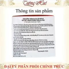 Kem Dưỡng Trắng Da Cao Cấp REPLAY Tinh Chất LINGZHI & Đông Trùng Hạ Thảo 20g - Chống Nhăn, Làm Mờ Nám, Sáng Da Tự Nhiên