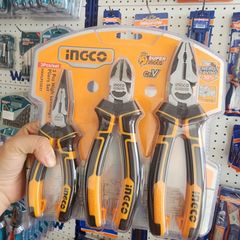 Bộ 3 Kềm Cao Cấp INGCO HKHLPS2831 - Kìm Răng, Kìm Cắt, Kìm Nhọn 8